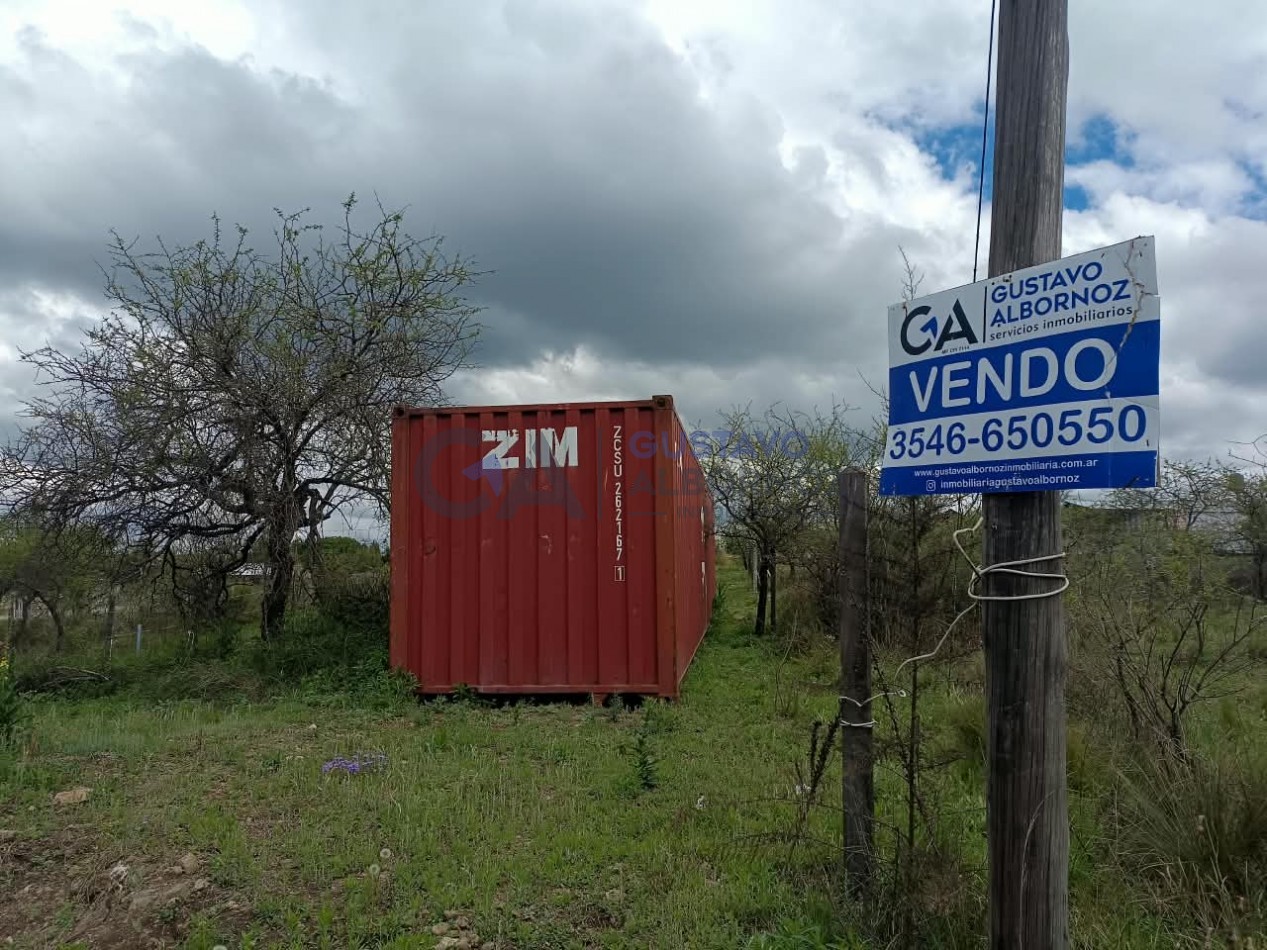 Lote mas conteiner en Villa Amancay