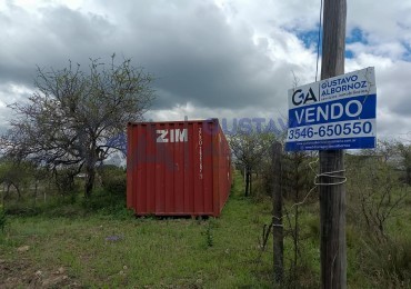 Lote mas conteiner en Villa Amancay
